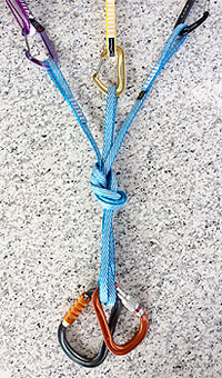 Rabbit Runner aka Webolette Belay Anchor Sling 12'x1/2" Dynemma Multi Colors